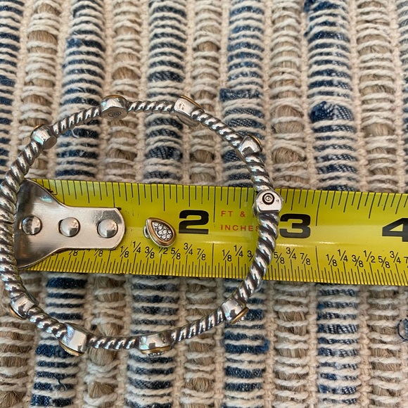 ⭐️SOLD⭐️Brighton MASSANDRA gold/silver Swarovski Crystal necklace bracelet Earri - Picture 12 of 16